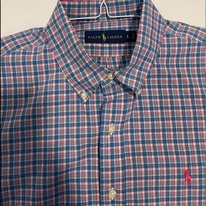 Men’s Polo Ralph Lauren button down - L Large